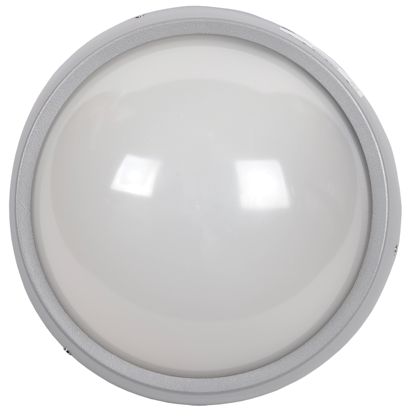 Светильник ДПО 1601 серый круг LED 8x1Вт IP54