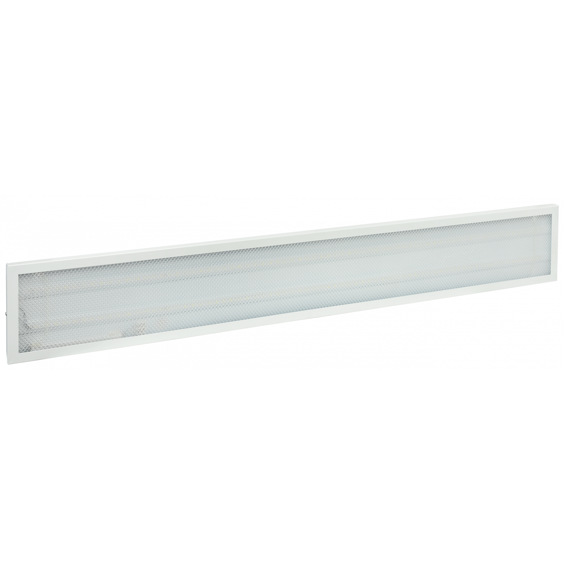 Панель светодиодная ALFA DVO-1220-3864-P 38Вт 6400К 1200х180х20мм призма UA IEK