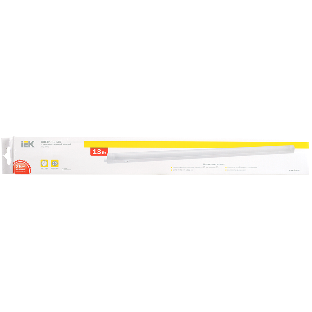 Светильник ЛПО2001 13Вт 230В T5/G5 IEK