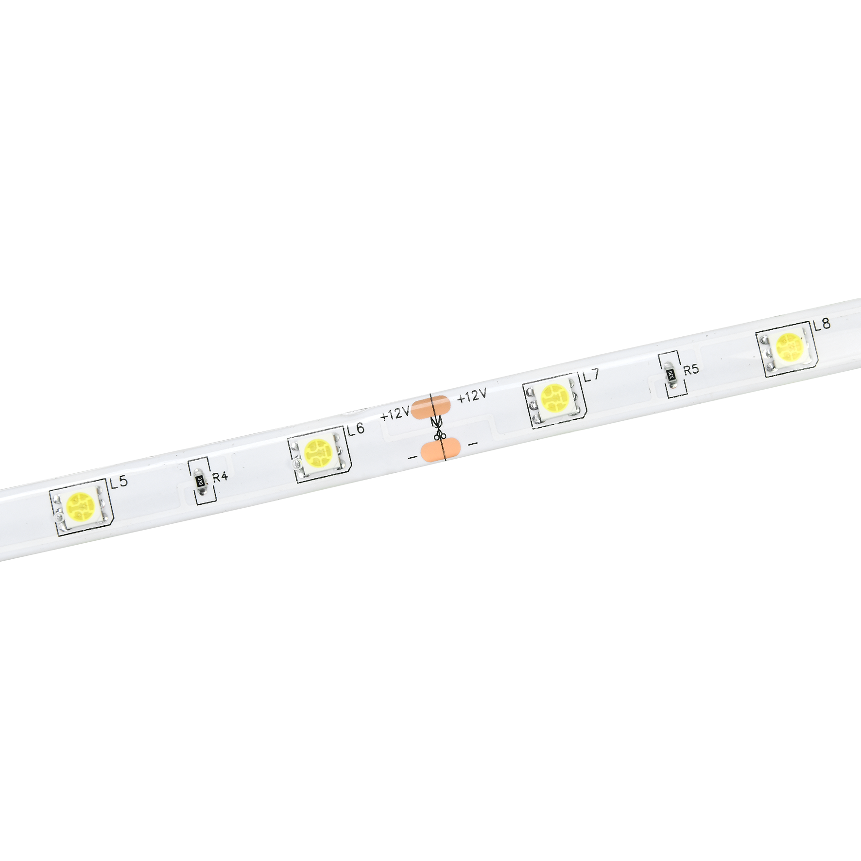 Лента LED 5м LSR-5050W30-7,2-IP65-12В IEK