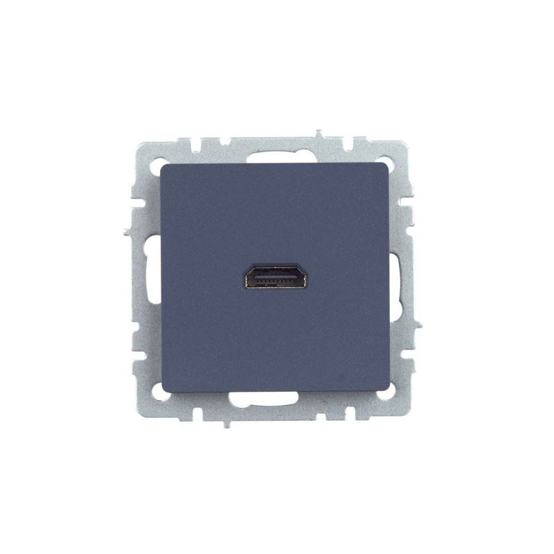 BRITE Розетка HDMI РHDMI-0-БрМ маренго IEK