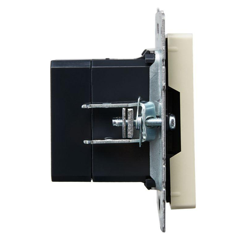 BRITE Розетка USB A+A 5В 3,1А РЮ10-1-БрКр бежевый IEK