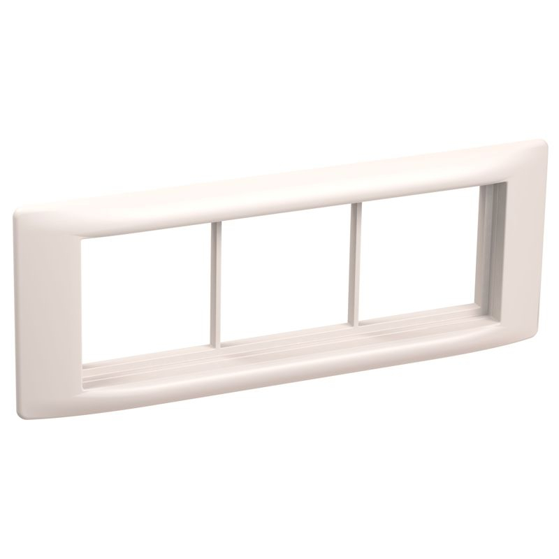 PRIMER Рамка и суппорт на 6 модулей 60мм для кабель-каналов 80х40 и 150х60 белый IEK