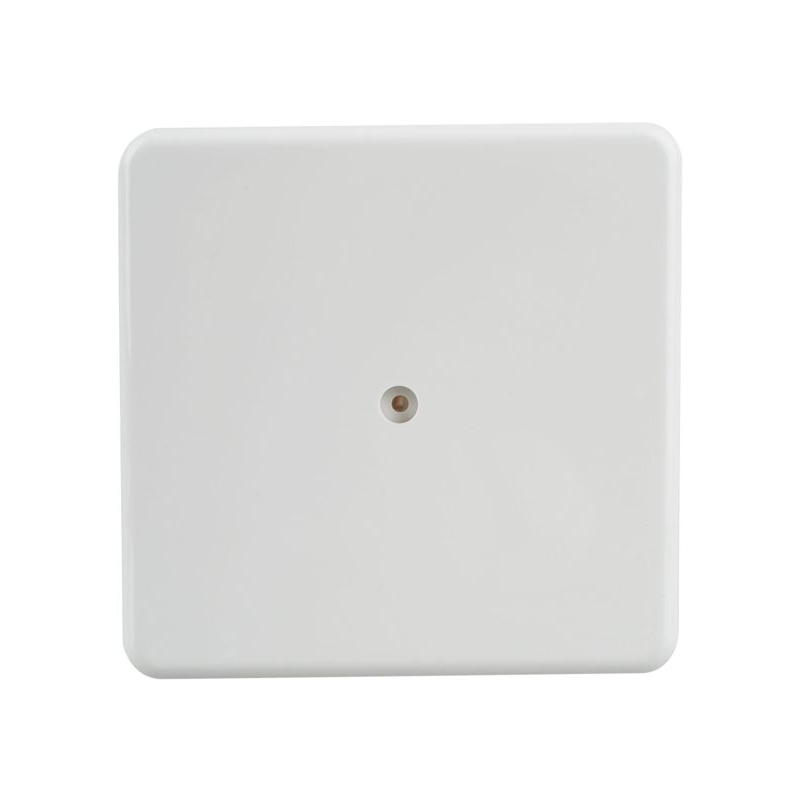 Коробка распаячная КМ41219 для открытой проводки безгалогенная (HF) 100х100х29мм белая (6 клемм 6мм2) IEK