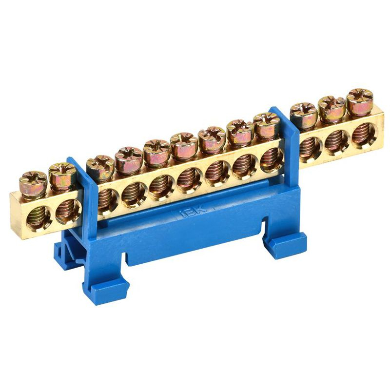 Шина N ноль на DIN-изоляторе типа Стойка ШНИ-6х9-12-С-С IEK