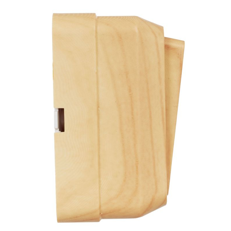 OKTAVA Выключатель 1-клавишный для открытой установки 10А ВС20-1-0-ОС сосна GENERICA