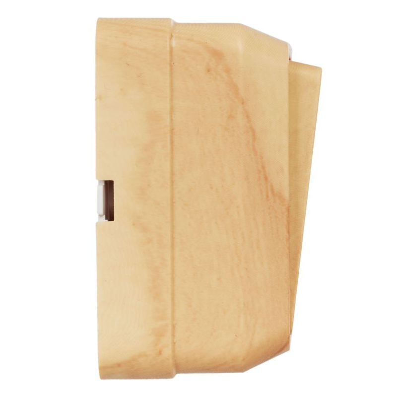 OKTAVA Выключатель 2-клавишный для открытой установки 10А ВС20-2-0-ОС сосна GENERICA