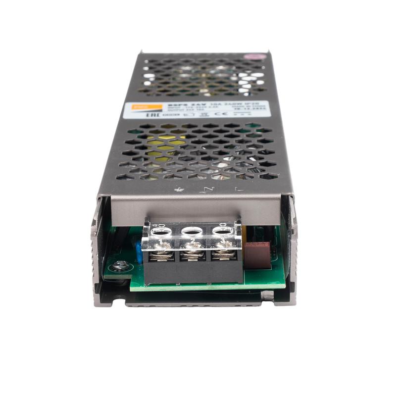 Драйвер светодиодный LED 24V 10A=240W IP20 3г.гар.Jazzway (5024250)