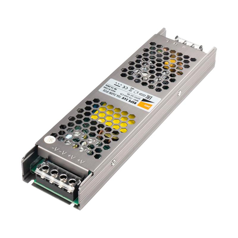 Драйвер светодиодный LED 24V 10A=240W IP20 3г.гар.Jazzway (5024250)