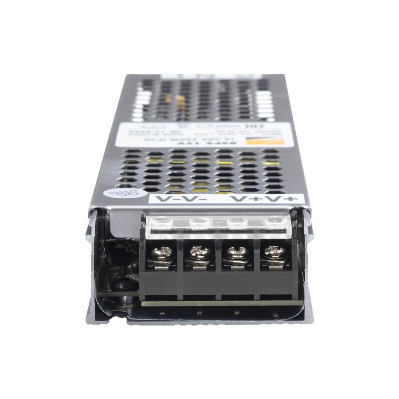 Драйвер светодиодный LED 12V16,5A=200W IP20 1г.гар. Jazzway (5024410)