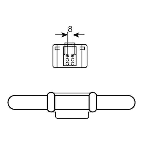 Лампа люминесцентная компакт. CFL SQUARE 28W/835 GR8 2P OSRAM 4050300816937