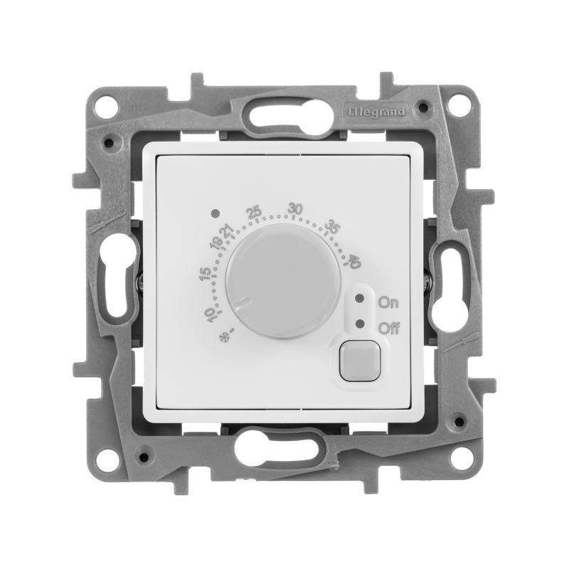 Механизм термостата СП Etika с внешним датчиком для теплых полов бел. Leg 672230