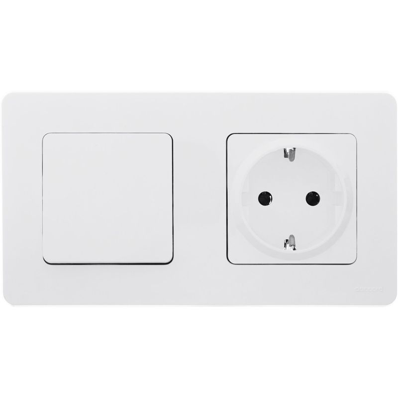 Механизм выключателя 1-кл. Inspiria 10А IP20 250В 10AX бел. Leg 673600