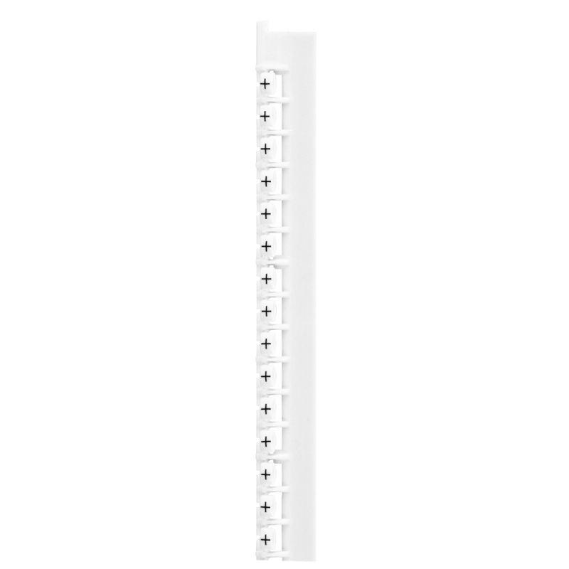 Маркер Memocab черн. маркировка на бел. фоне "+" Leg 037956