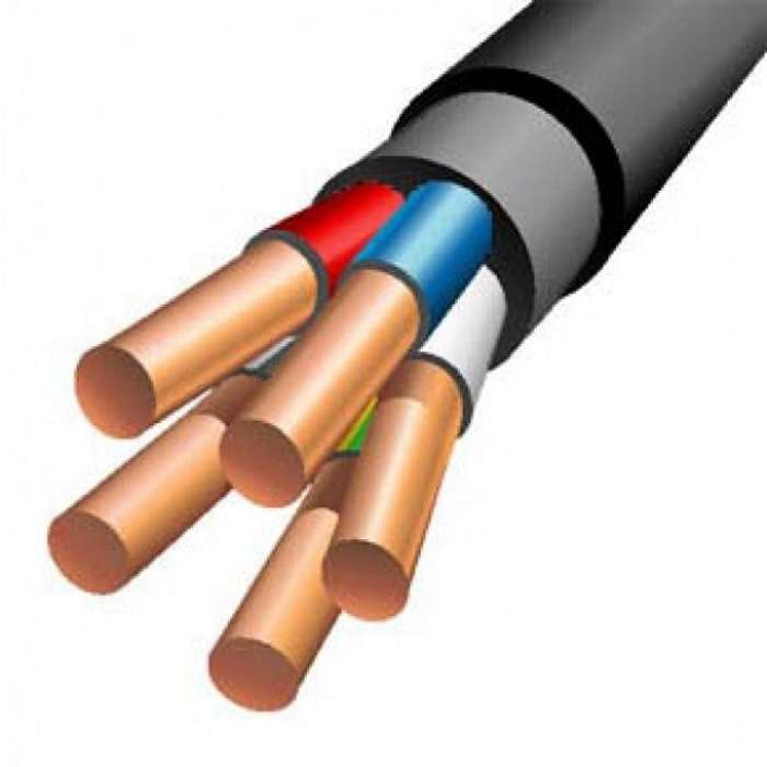 Кабель ВВГнг(А) 5х25 мс (м) Элкаб 12798