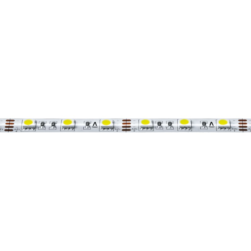 Лента светодиодная 71 424 NLS-5050W60-14.4 IP20 12B R5 14.4Вт/м (уп.5м) Navigator 71424