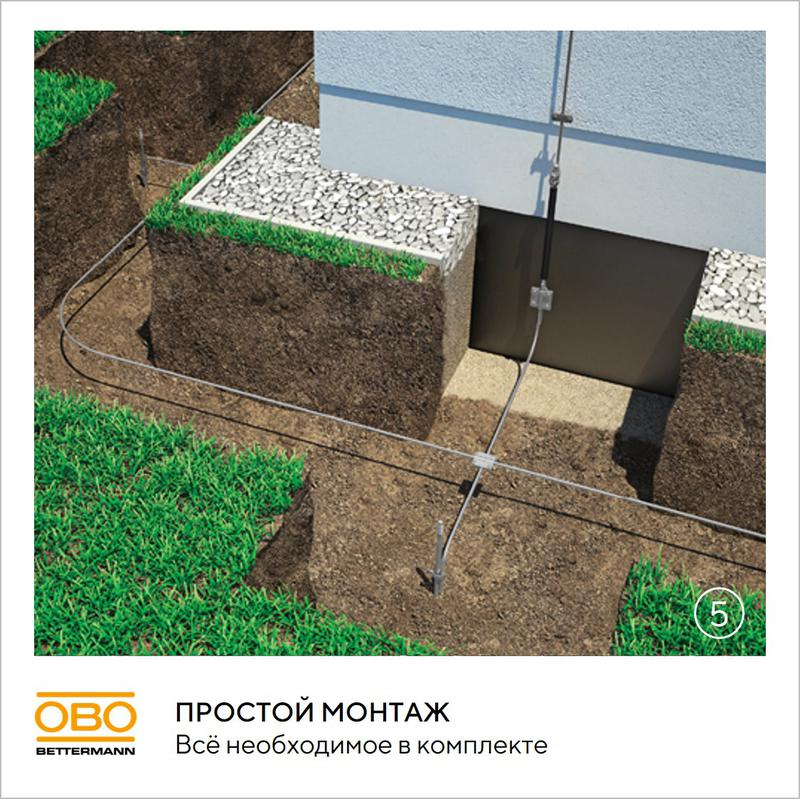 Комплект заземления 6м (EK 219 20 ST FT)
