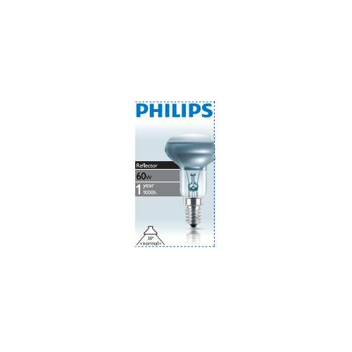 Лампа накаливания Refl 60Вт E14 230В NR50 30D 1CT/30 Philips 923348744206