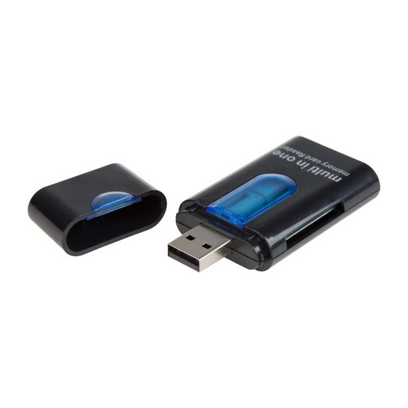 Картридер USB для Micro SD/SD/T-Flash/M2 Rexant 18-4111