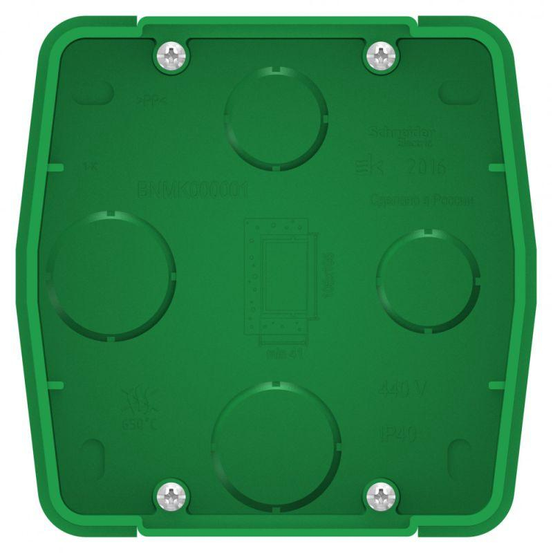 Коробка монтажная СП BLANCA для силовых розеток зел. SchE BLNMK000001