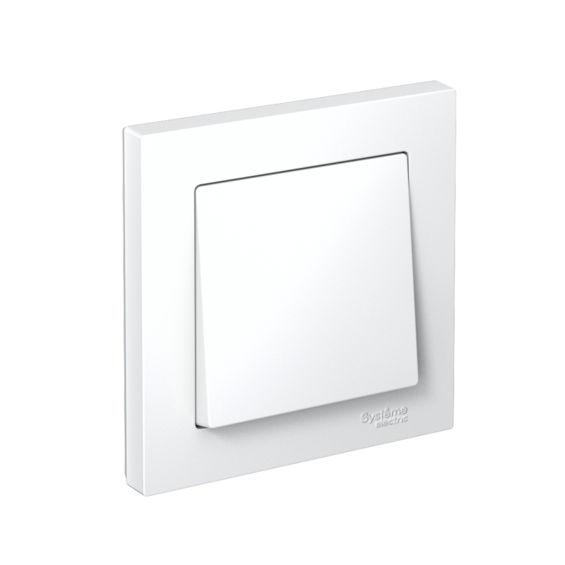 Выключатель 1-кл. СП AtlasDesign 10А IP20 (сх. 1) 10AX в сборе бел. SchE ATN000112