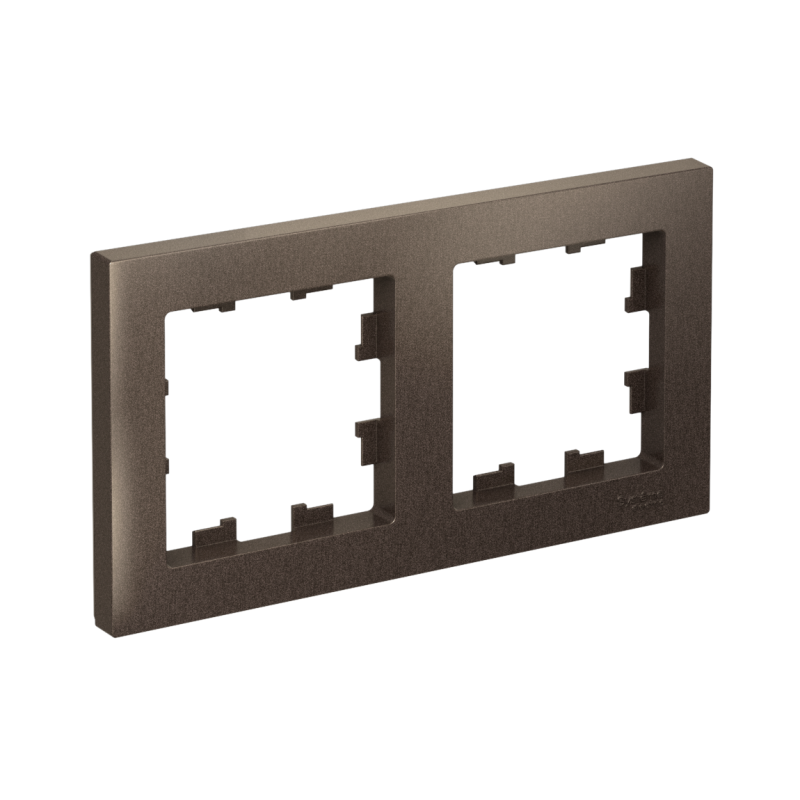 Рамка 2-м AtlasDesign универс. мокко SchE ATN000602
