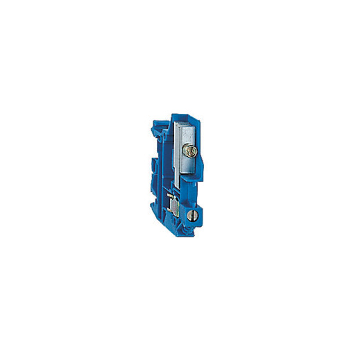 Terminal block, neutral conductor, 10mm2 screw, blue