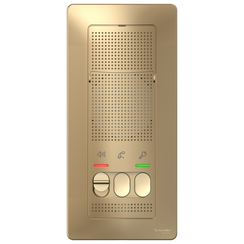 BLANCA переговорное устройство ( домофон), 4,5в, титан (BLNDA000014)