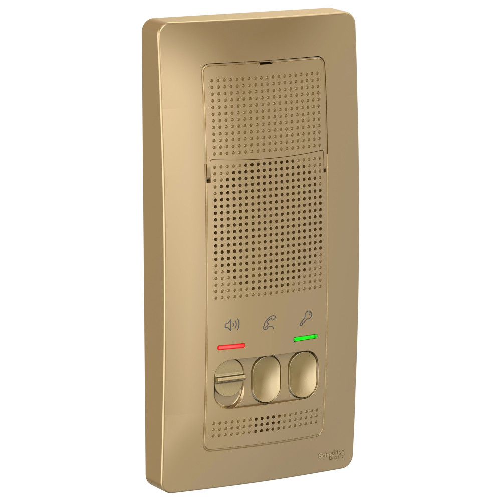 BLANCA переговорное устройство ( домофон), 4,5в, титан (BLNDA000014)