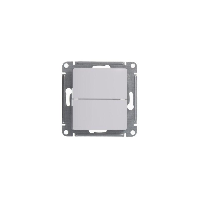 Механизм выключателя 2-кл. СП Glossa 10А IP20 (сх. 5) 10AX бел. SchE GSL000151