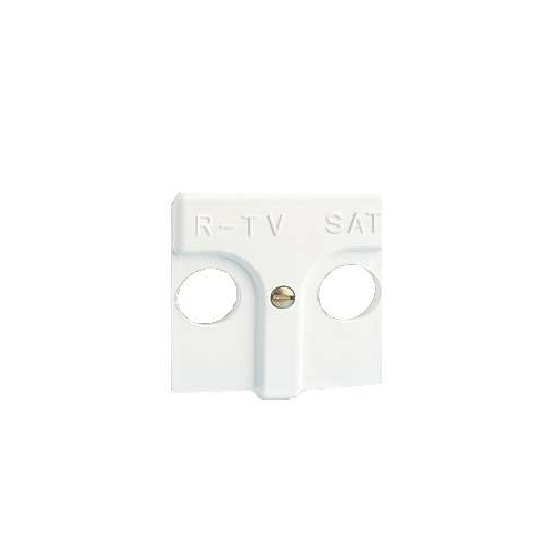 Накладка розетки R-TV+SAT Simon27 бел. 27097-34