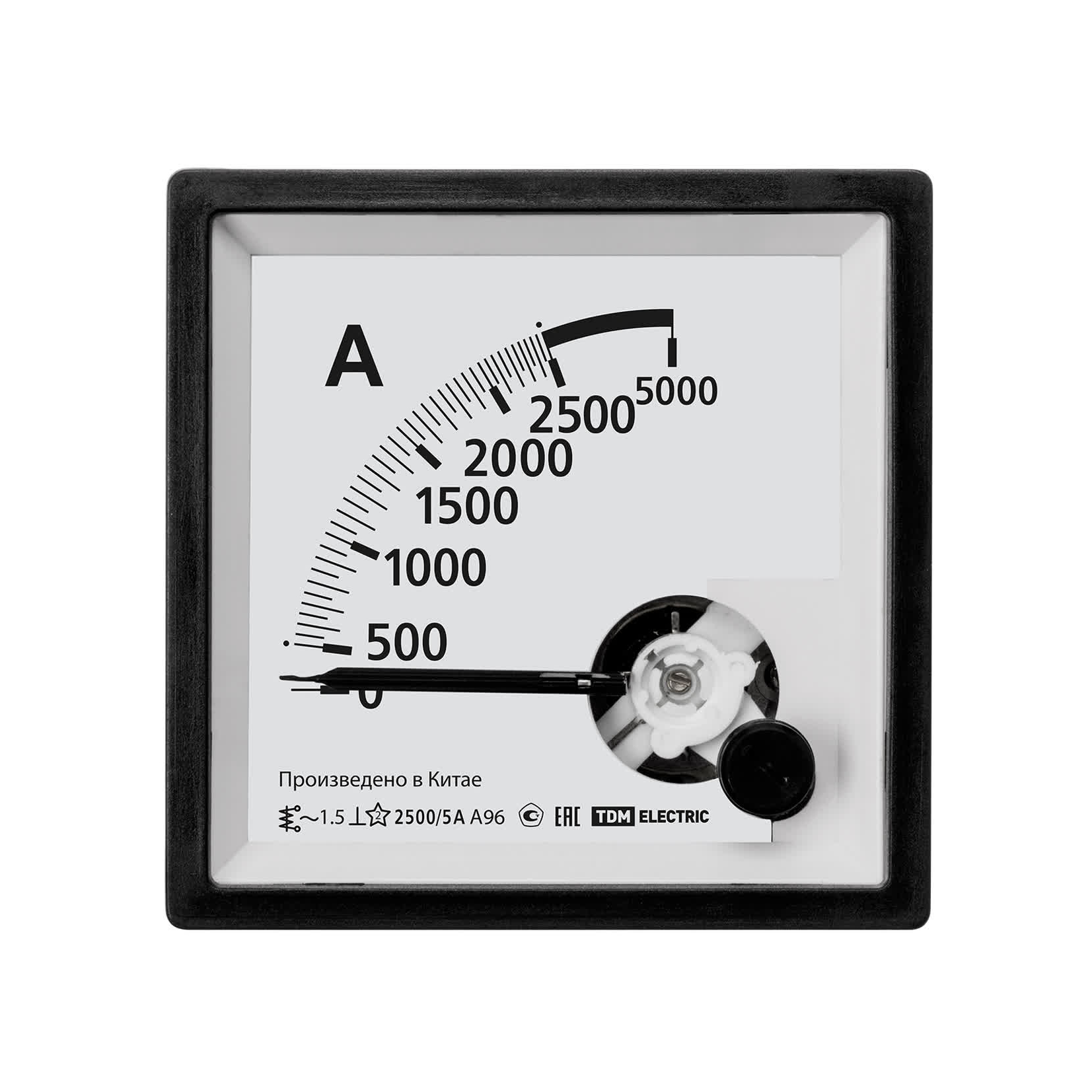 Амперметр А96 2500А/5А-1,5