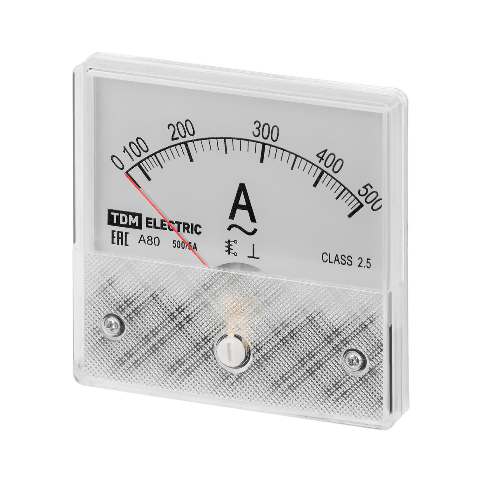 Амперметр А80 500А/5А-2,5, трансформаторного включения, (поверенный),