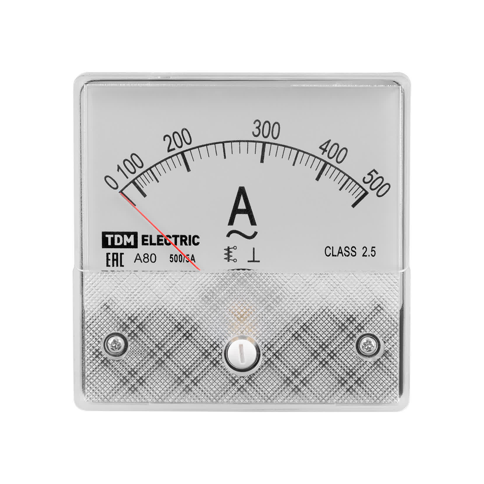 Амперметр А80 500А/5А-2,5, трансформаторного включения, (поверенный),