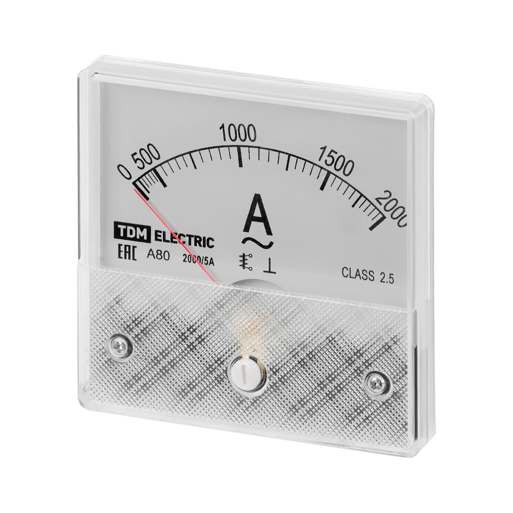 Амперметр А80 2000А/5А-2,5, трансформаторного включения, (поверенный),