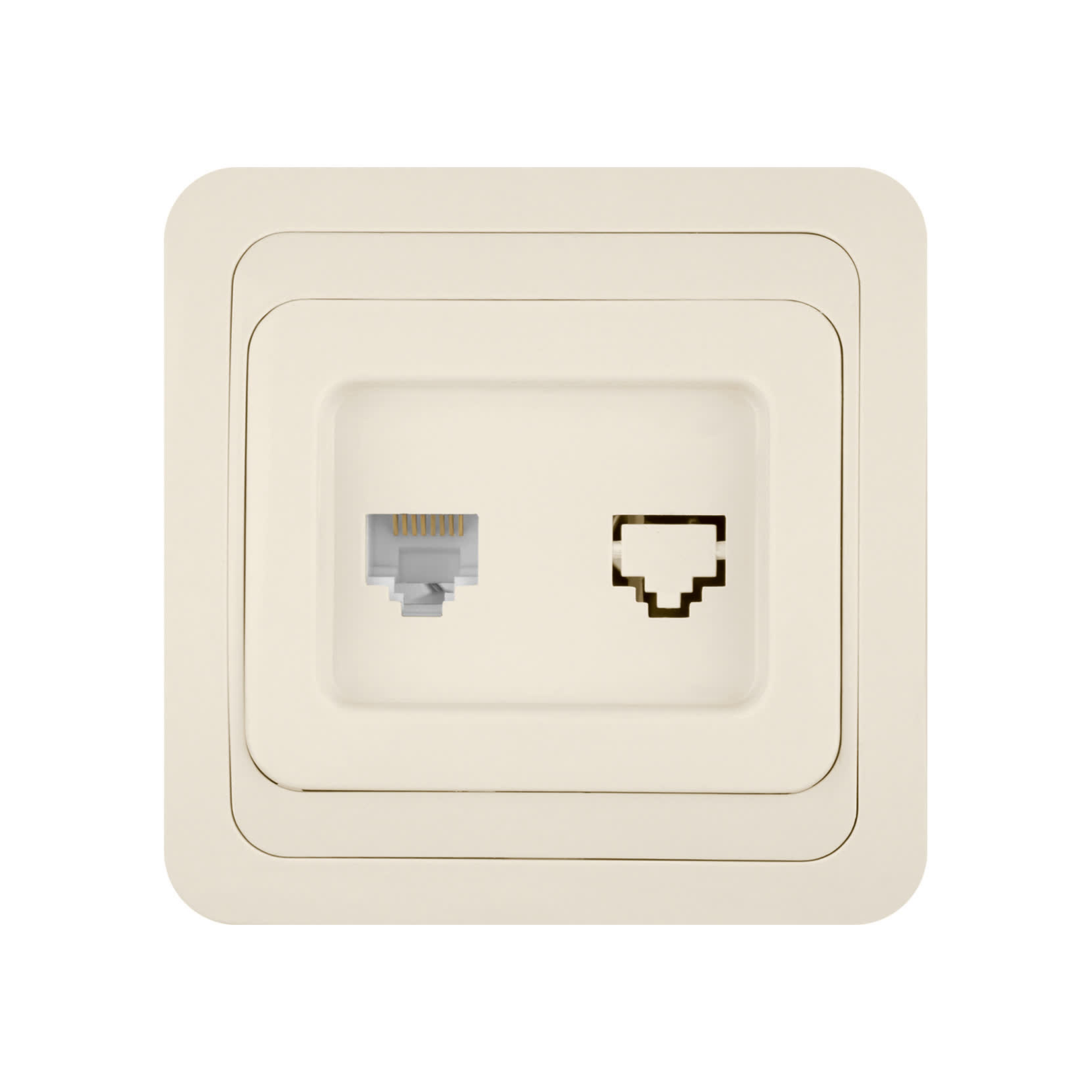 Розетка компьютерная RJ-45 сл. кость "Валдай" TDM
