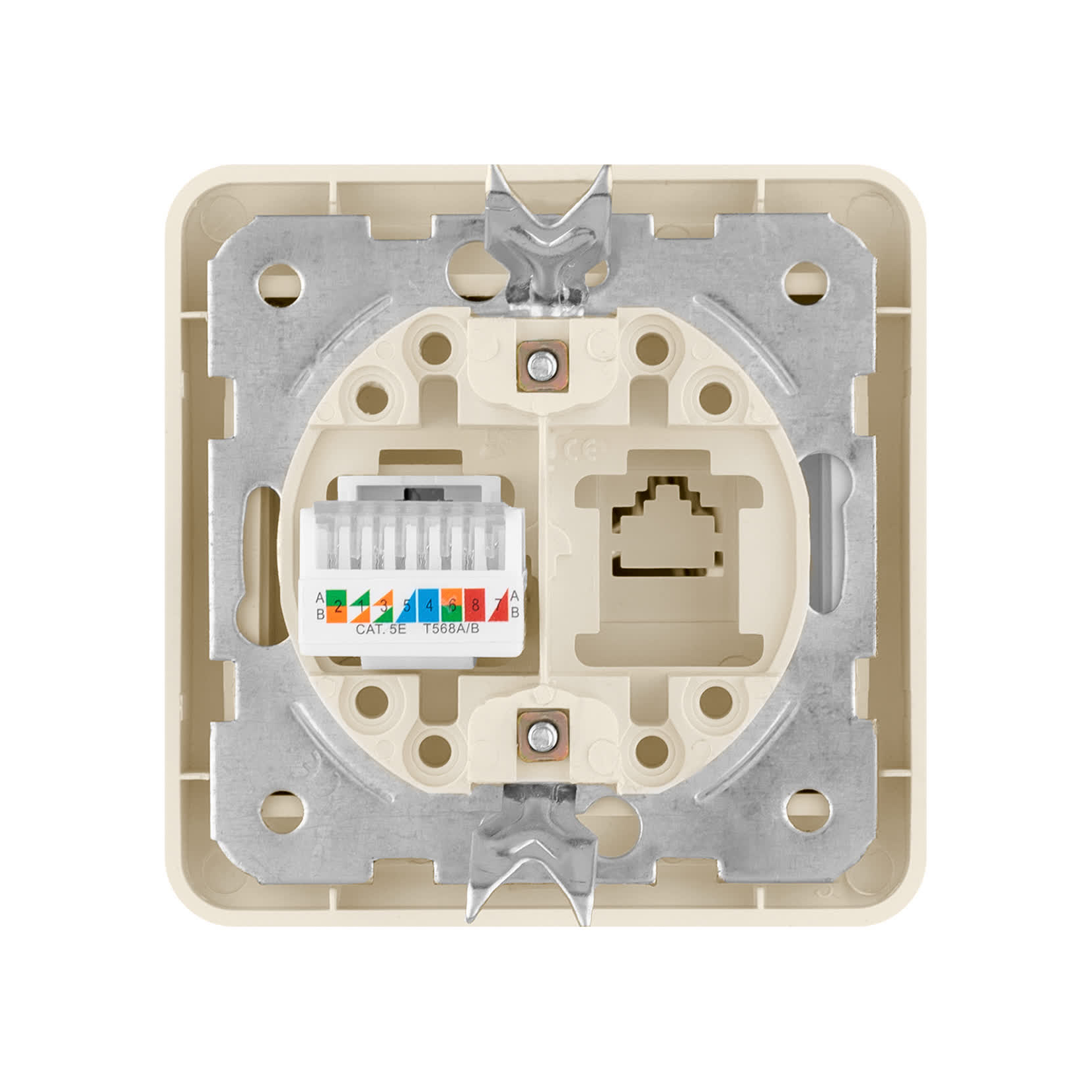 Розетка компьютерная RJ-45 сл. кость "Валдай" TDM