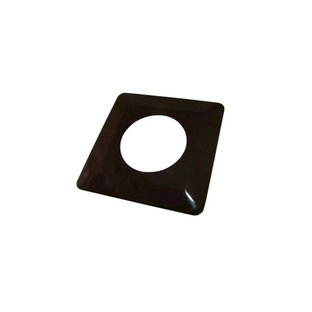 Одноместная защитная рамка для выключателей или розеток для защиты обоев 130х130 мм, шоколад TDM