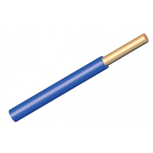 SQ0124-0092 Провод ПуВнг(А)-LS 1х6,0 ГОСТ на катушке (450м), синий TDM