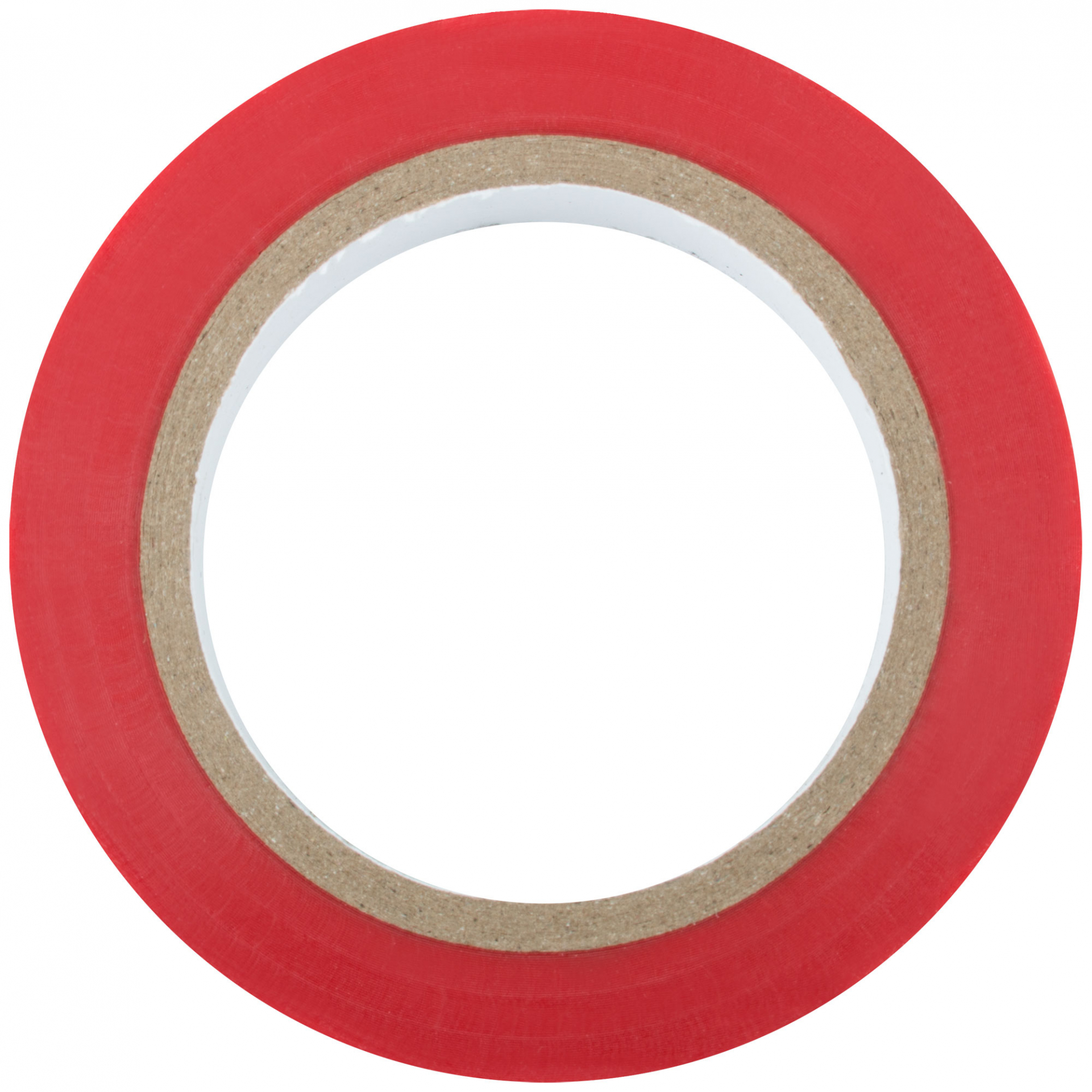 Изолента ПВХ самозатухающая 19 мм х 0,13 мм х 10 м ( красная )