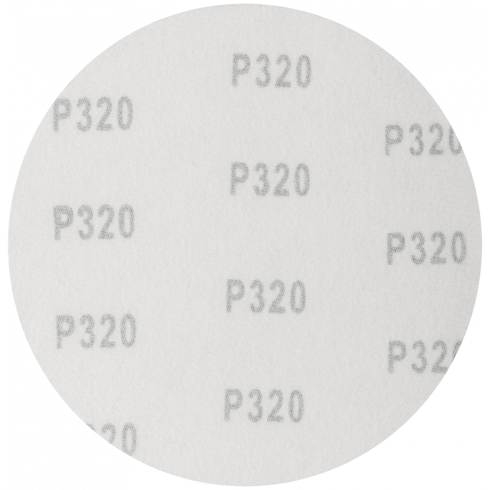 Круги шлифовальные сплошные (липучка), алюминий-оксидные, 150 мм, 5 шт. Р 320