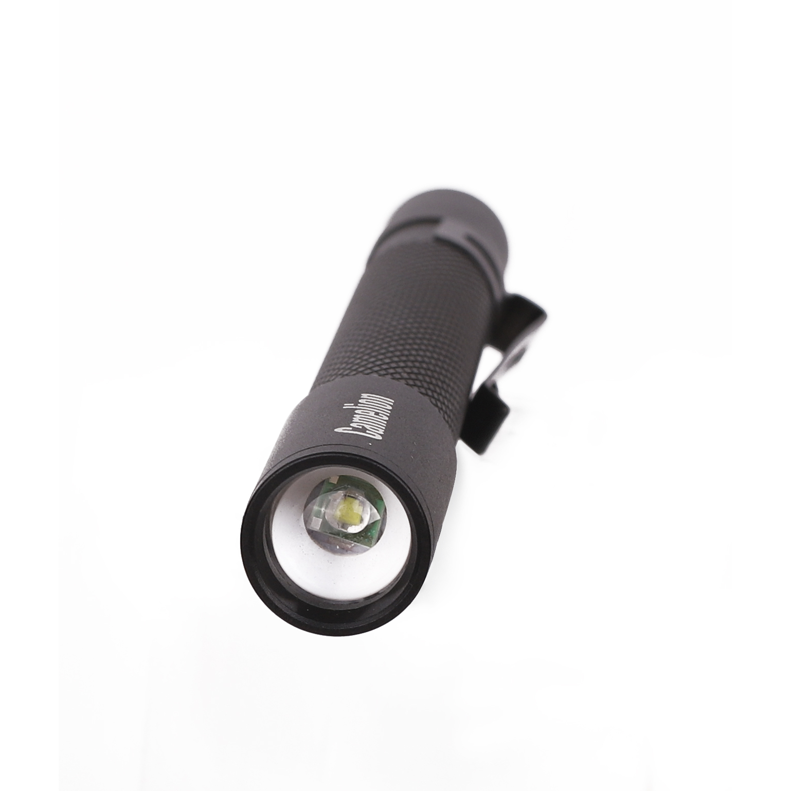 Карманный фонарь, фонарь-брелок (черный, LED XPE, ZOOM, 3 режима 2XLR03, алюминий)