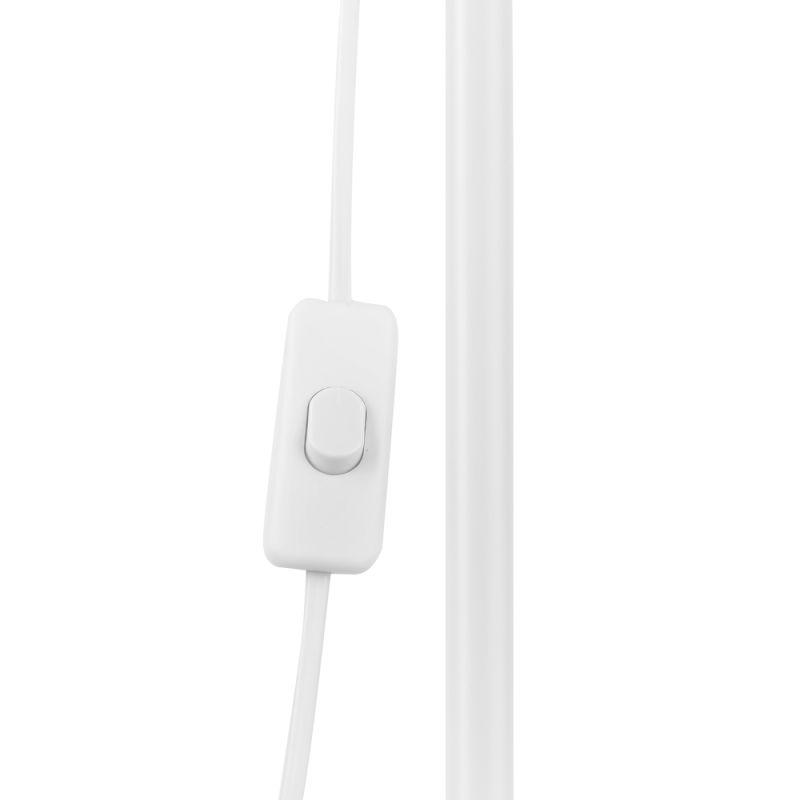 Camelion KD-332 C01 белый (Светильник напольный, торшер, 230V, 40W, E27)