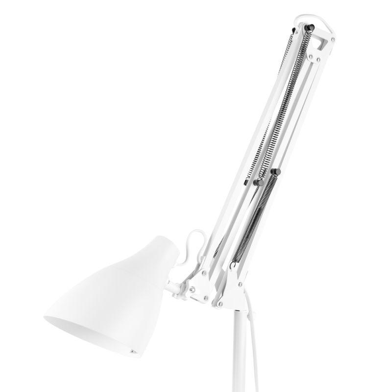 Camelion KD-332 C01 белый (Светильник напольный, торшер, 230V, 40W, E27)