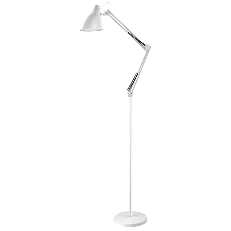 Camelion KD-332 C01 белый (Светильник напольный, торшер, 230V, 40W, E27)