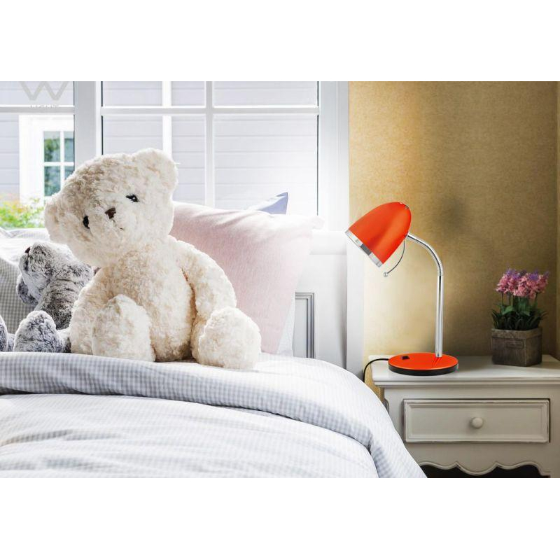 Camelion KD-308 C11 оранжевый (Светильник настольный,230V 40W E27)