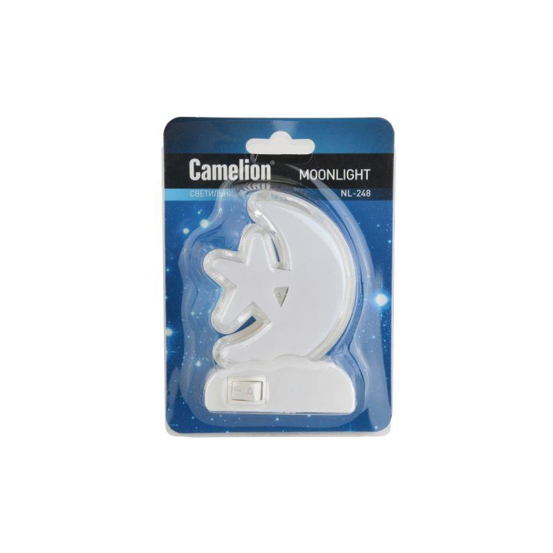 Camelion NL-248 (LED ночник с выкл, 220В)