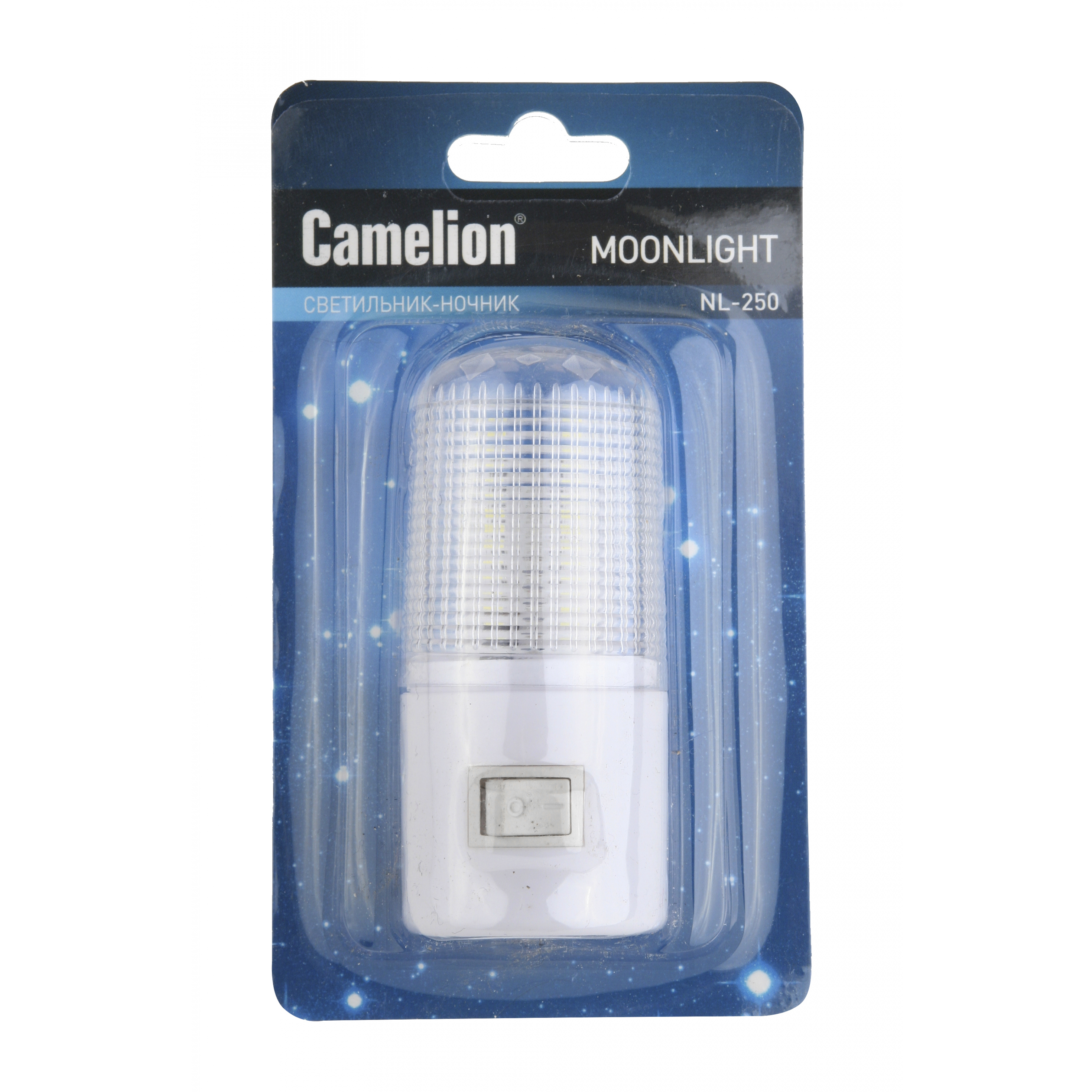 Camelion NL-250 (LED ночник с выкл, 220В)