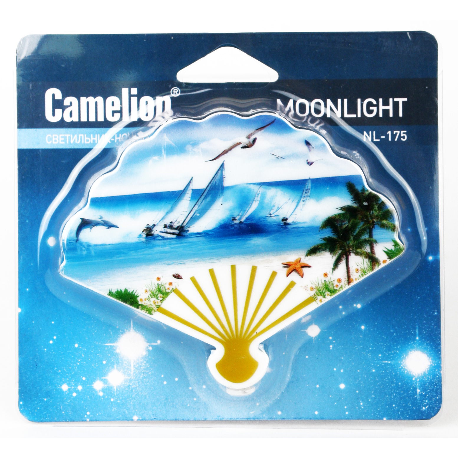 Camelion NL-175 "Веер" (LED ночник с выкл, 220V)