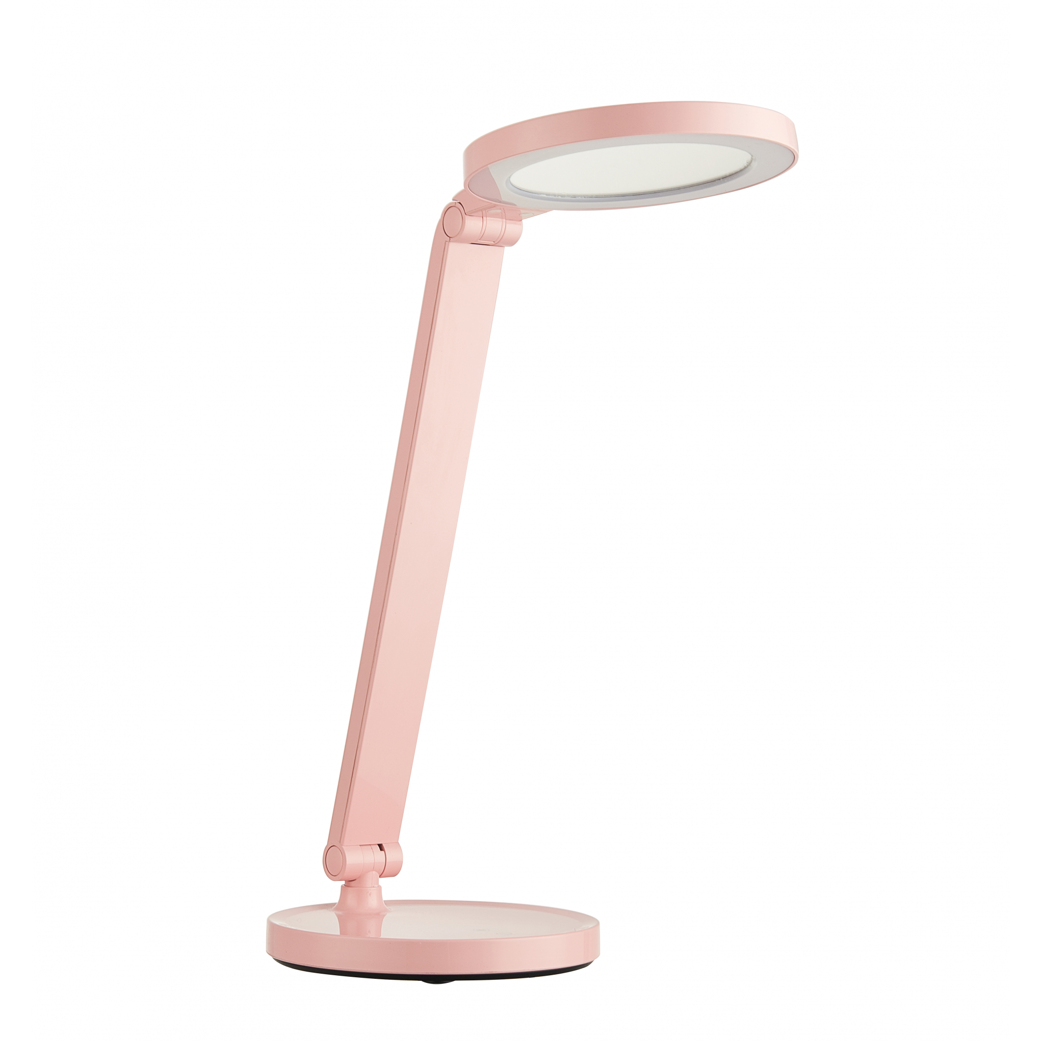 Camelion KD-824 C14 розовый LED (Свет-к,9 Вт,230В, сенс, рег.ярк и цвет.темп.,с зеркалом)